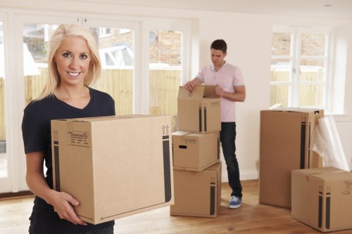 Careful handling of office furniture during a Creekmouth relocation