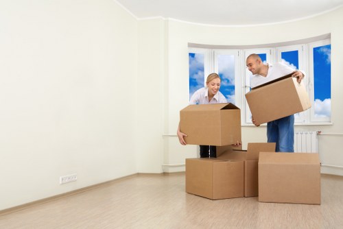 Man and van vehicle ready for a local move in Creekmouth