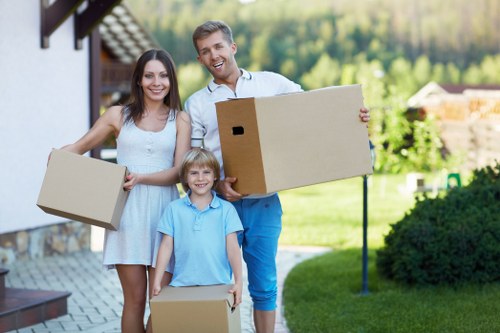 Moving materials and packed boxes ready for a residential or commercial move in Creekmouth